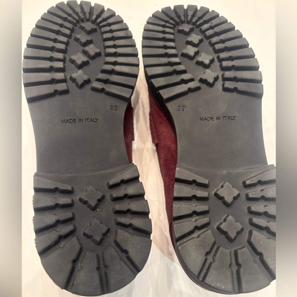 Women’s Darcy Burgundy Loafers - Picture 6 of 7